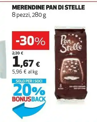 Coop Pan Di Stelle Meremdine offerta