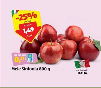 ALDI Mele sinfonia 800 g offerta