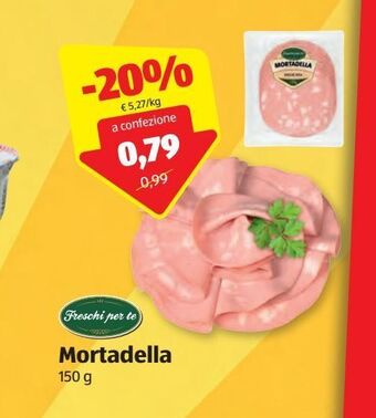 ALDI Mortadella freschi per te offerta