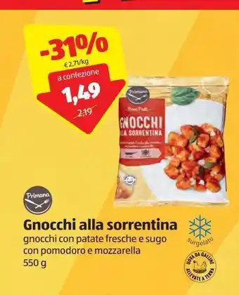 Gnocchi alla sorrentina primana