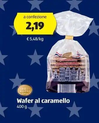 Wafer al caramello 400 fitnes bakery