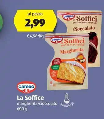 ALDI Cameo la soffice margerita / cioccolato 600 g offerta