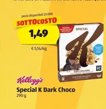 ALDI Kellogg's special k dark choco offerta