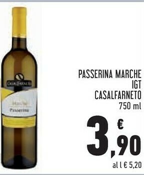 Conad Casalfarneto Passerina Marche Igt offerta