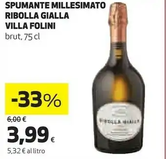 Ipercoop Millesimato Spumante offerta