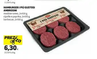 Ipercoop Ambrosini Hamburger offerta