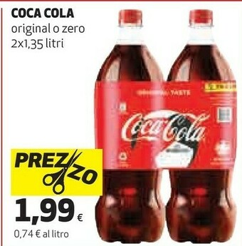 Ipercoop Coca Cola Original O Zero offerta
