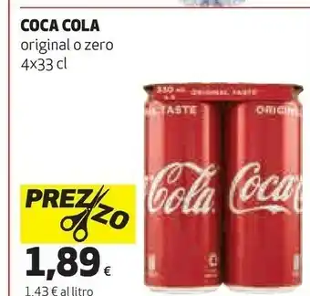 Ipercoop Coca Cola Original O Zero offerta
