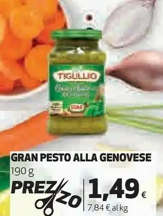 Ipercoop Tigullio Pesto offerta