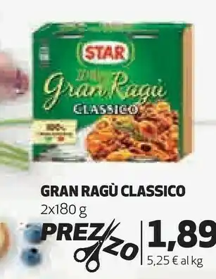Ipercoop Star Ragù offerta