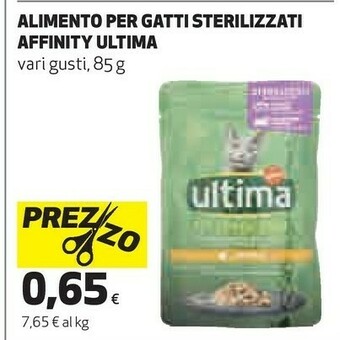 Ipercoop Ultima Cibo per gatti offerta