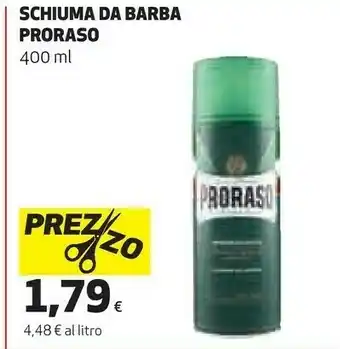 Ipercoop Schiuma da barba offerta
