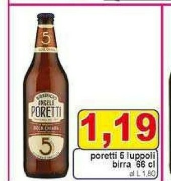 Gros Angelo poretti Birra offerta