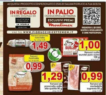 Gros Negroni Prosciutto cotto offerta