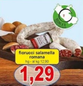 Pewex Fiorucci salamella romana offerta