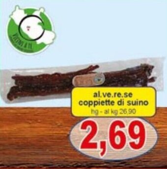 Pewex al.ve.re.se coppiette di suino offerta