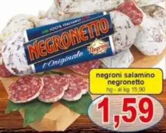 Negroni salamino negronetto