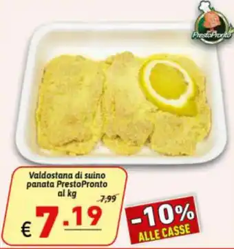 Valdostana di suino panata PrestoPronto