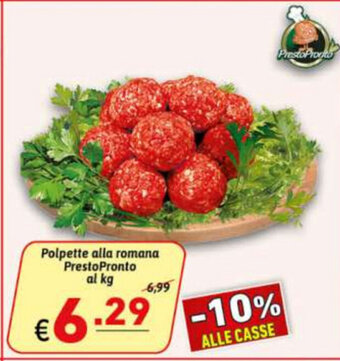 Polpette alla romana PrestoPronto