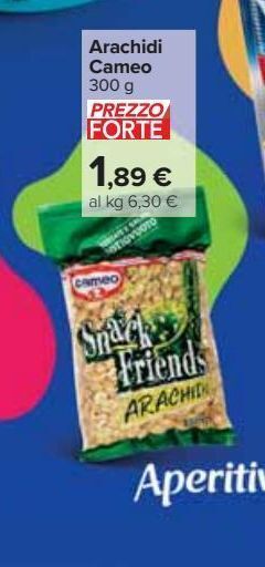 Carrefour Market Arachidi cameo 300g offerta