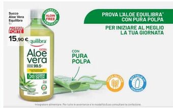 Carrefour Market Succo aloe vera equilibra 1 l offerta