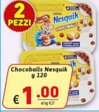 Chocoballs Nesquik 120g