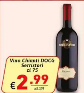 Vino Chianti DOCG Serristori 75cl