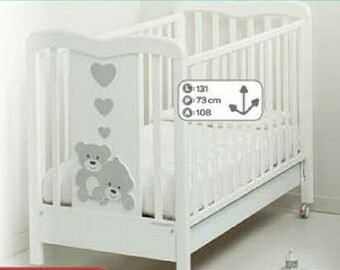 Bimbo Store Foppapedretti Lettino Tenerorso Bianco offerta