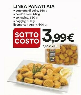 Coop Aia Linea Panati offerta