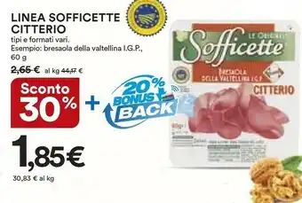 Coop Citterio Bresaola offerta