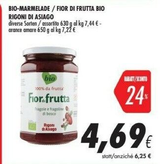 Coop Asiago Marmellata offerta