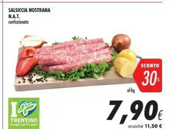 Coop Terranostra Salsicce offerta