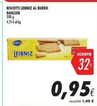 Coop Bahlsen Bahlsen - Leibniz 200 g(ml) offerta