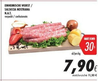 Coop Salsiccia Nostrana offerta