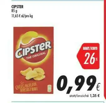 Coop Cipster Snack offerta