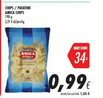 Amica chips Patatine fritte