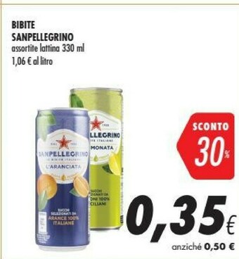 Coop San Pellegrino Bibite offerta