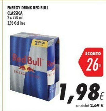 Coop Red bull Energy Drink offerta