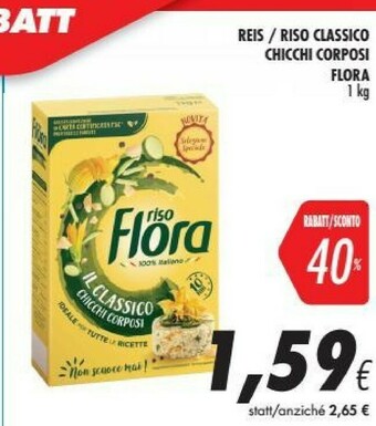 Coop Flora Riso offerta