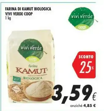 Coop Vivi verde coop Vivi verde coop Farina Di Kamut Biologica offerta