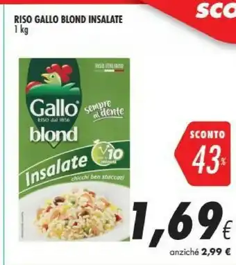 Coop Gallo Gallo - Riso Blond Insalate Sempre al Dente 1000 g(ml) offerta