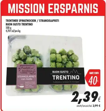 Coop Buon gusto trentino Carne offerta