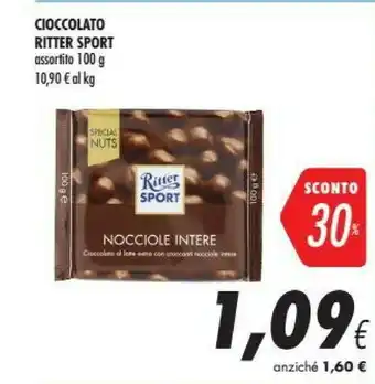 Coop Ritter sport Ritter Sport - Cioccolato Fondente 100 g(ml) offerta