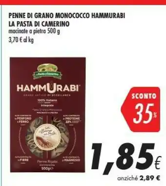 Coop La pasta di camerino Pasta offerta