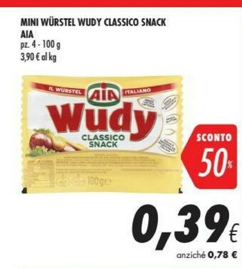 Coop Aia Wurstel offerta