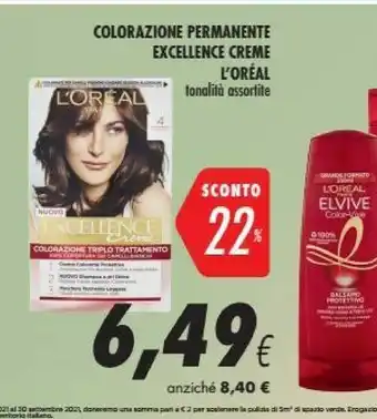 Coop L'Oreal Tinte capelli offerta