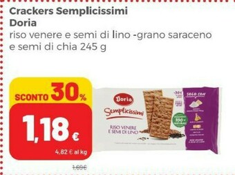 Coop Doria Crackers offerta