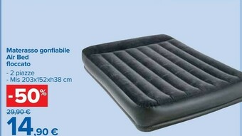 Carrefour Materassino gonfiabile offerta