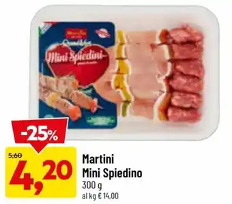 DPiù Martini Mini Spiedino 300 g offerta