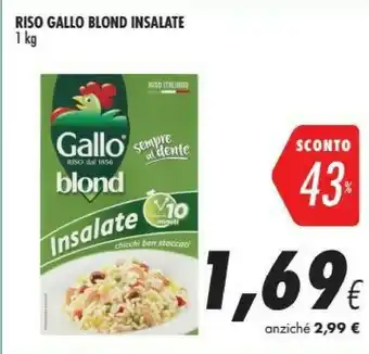 Coop Gallo Gallo - Riso Blond 1000 g(ml) offerta